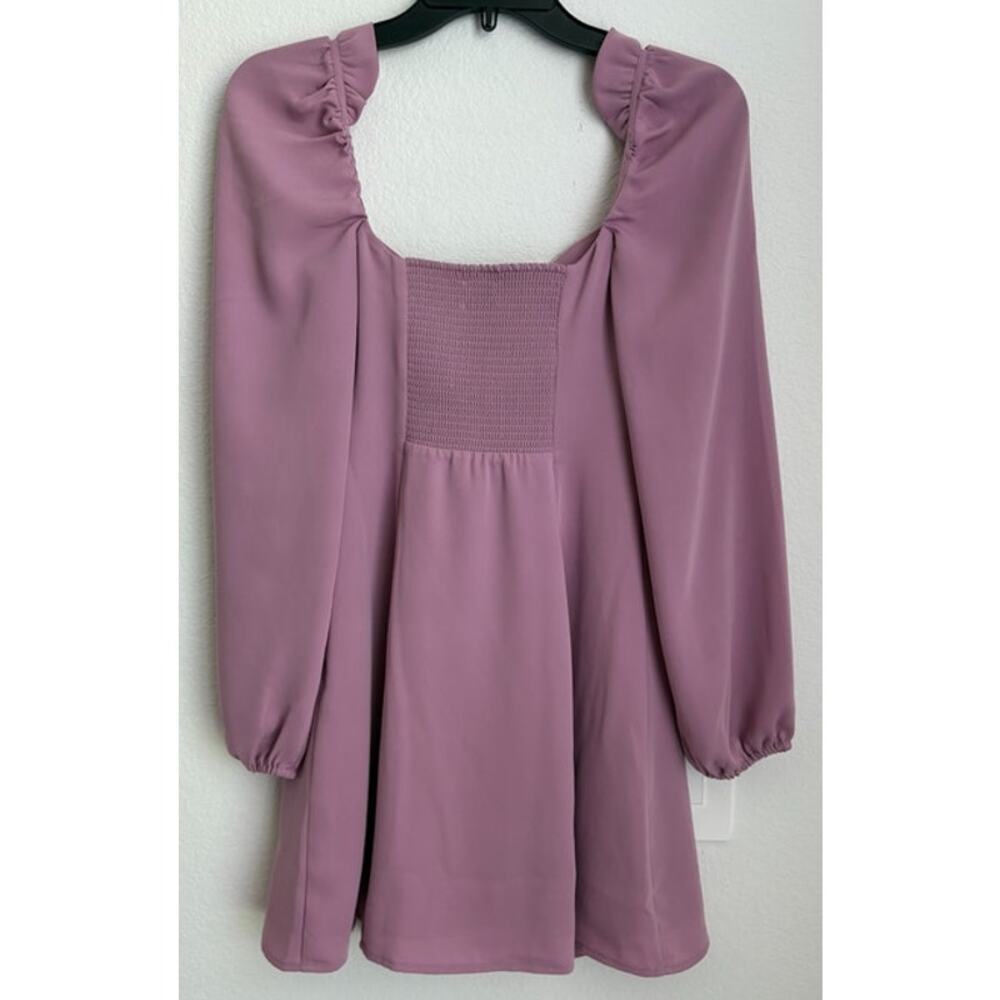 NWT Womens Aritzia Wilfred Novella Dress in Soft Orchid Size 2 - Picture 5 of 5